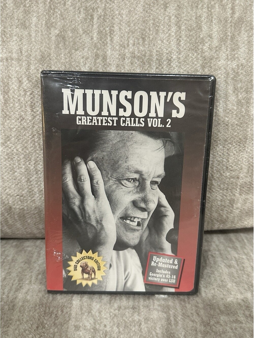 NEW Munson's Greatest Calls Vol. 2 DVD, 2005, Cutting Edge RARE Georgia Bulldogs